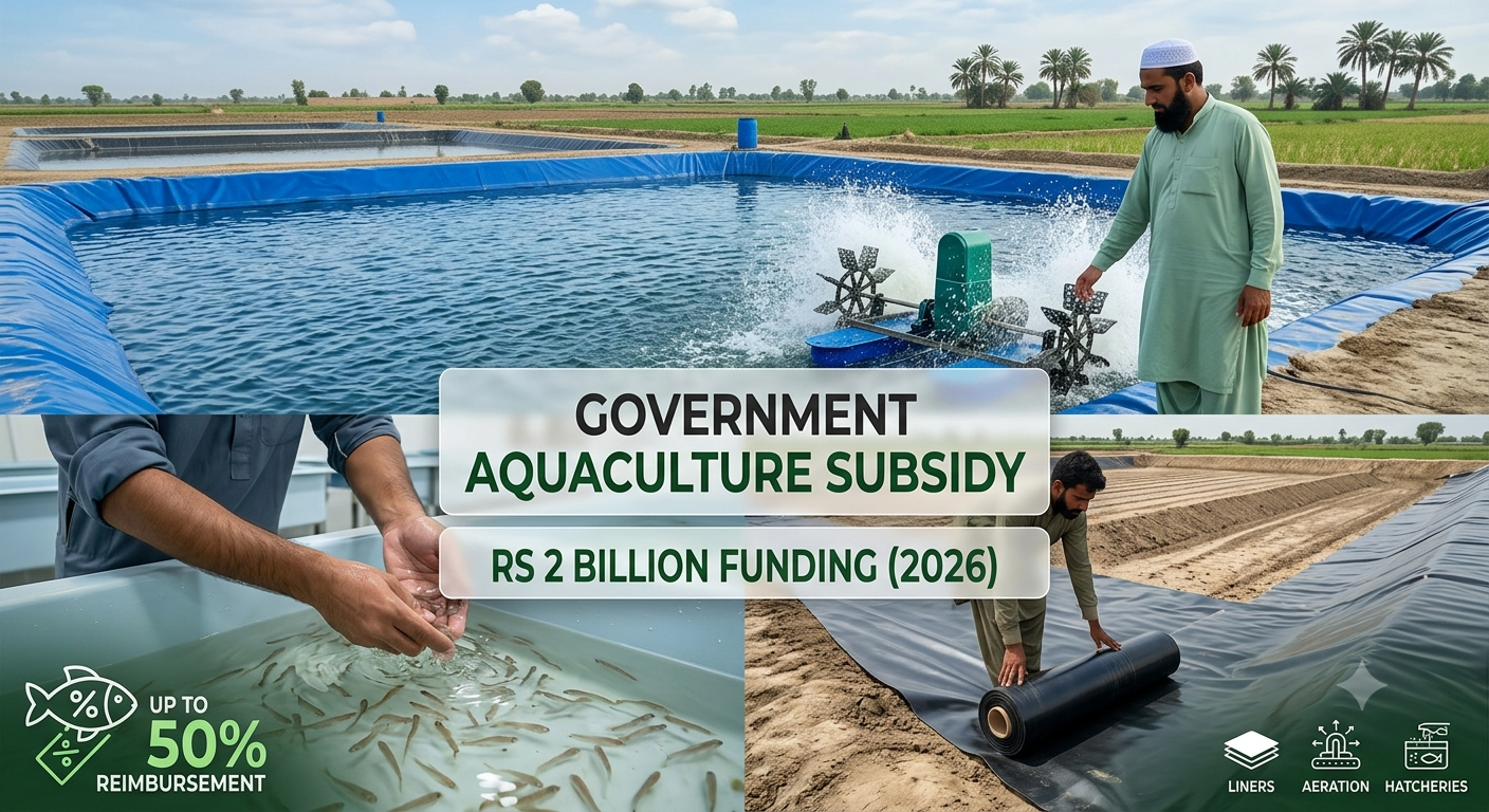 Government Announces Rs 2B Aquaculture Development Subsidy For 2026